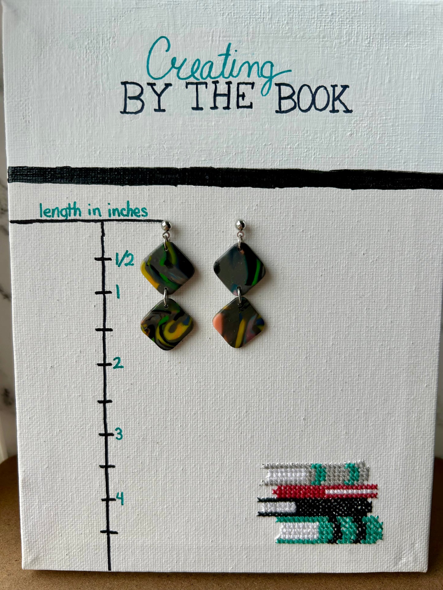 Upcycled Emily Earrings