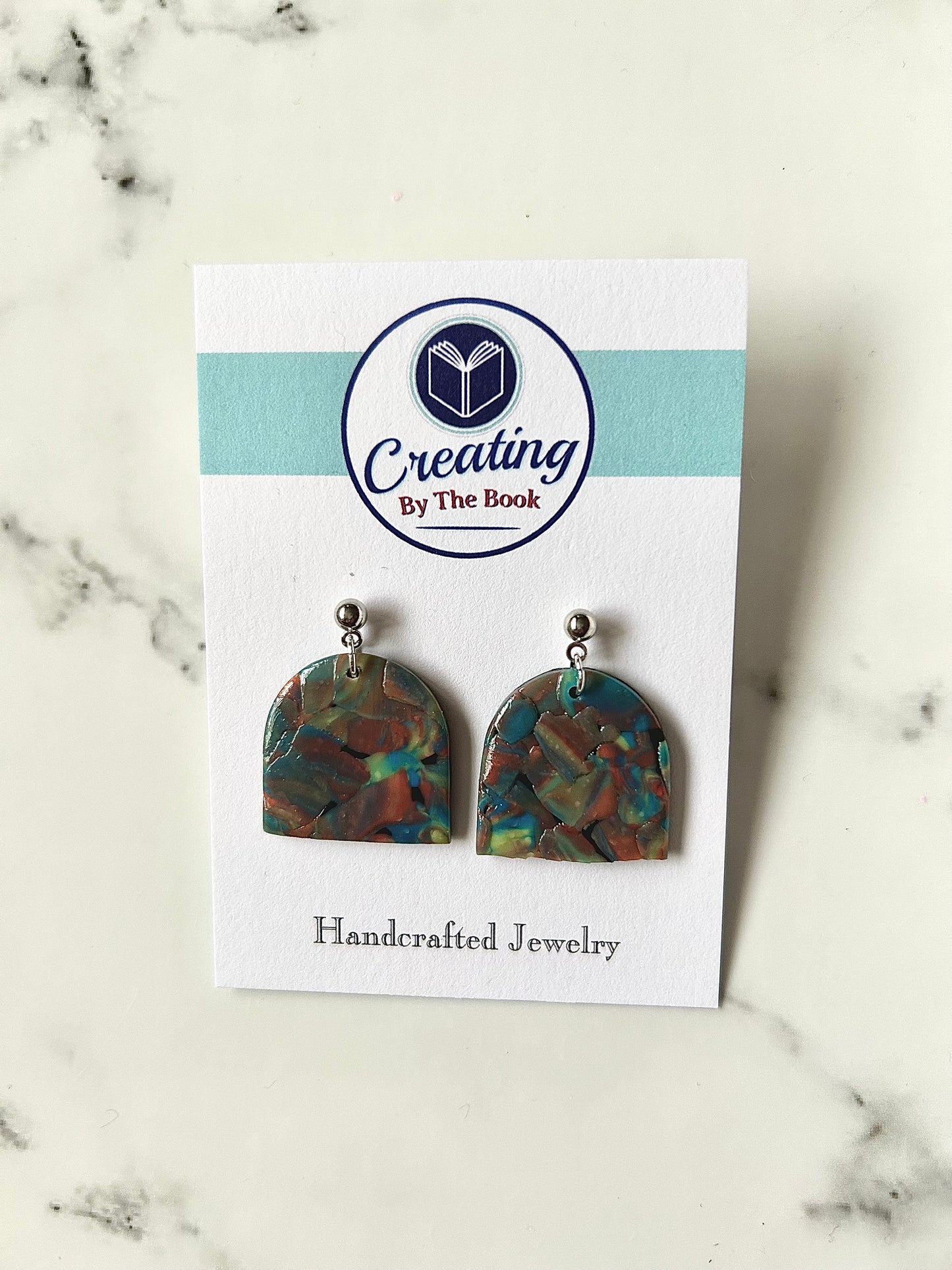 Cracked Prism Rebecca Earrings