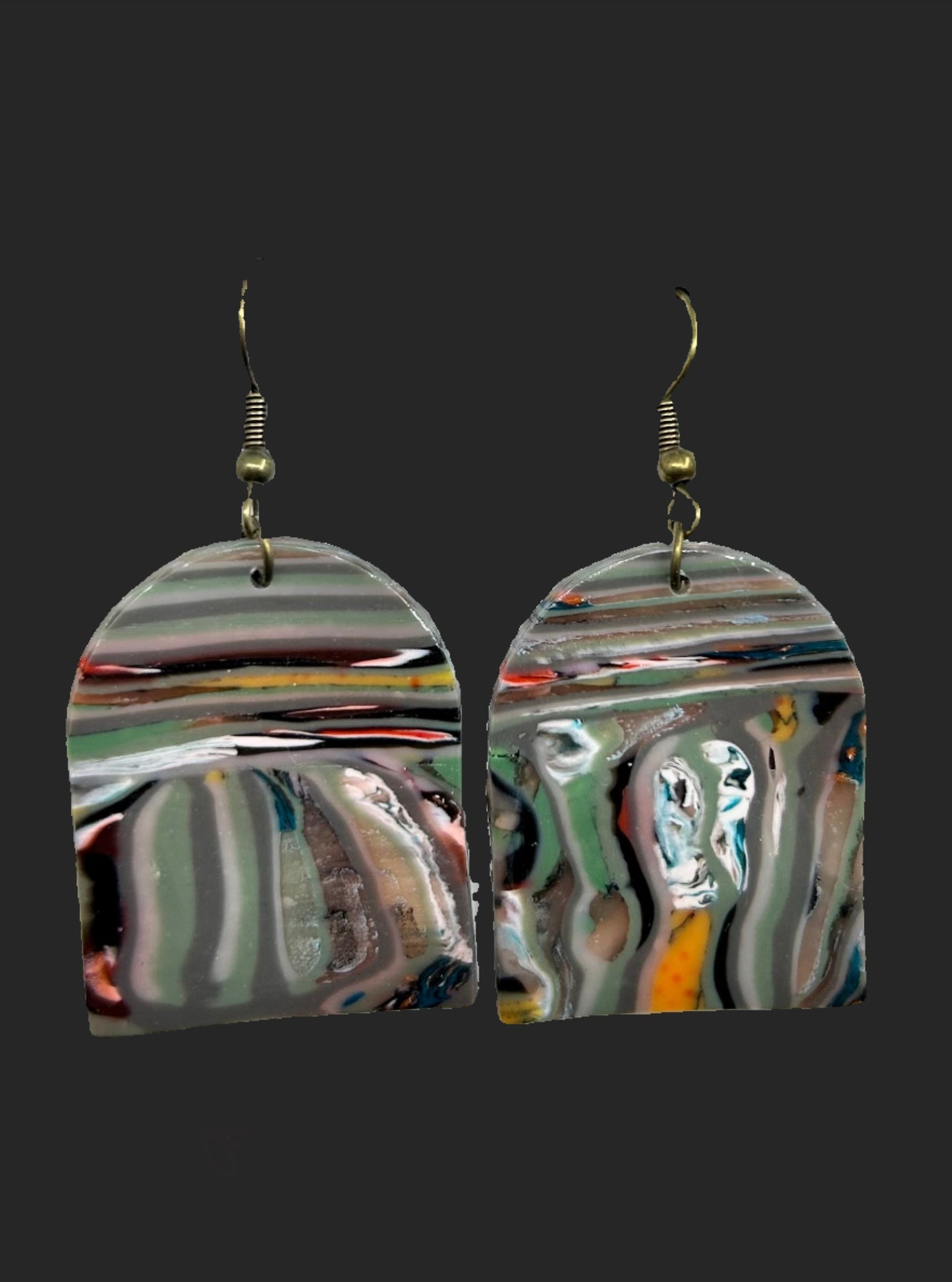 Garden Stripes Doorway Earrings
