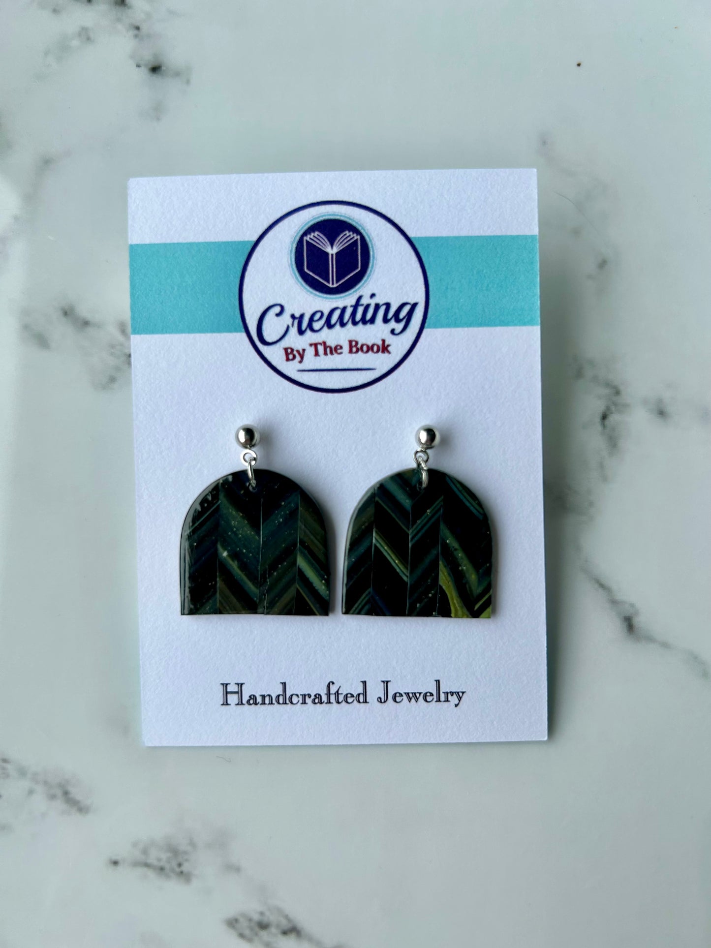 Flower Bargello Rebecca Earrings