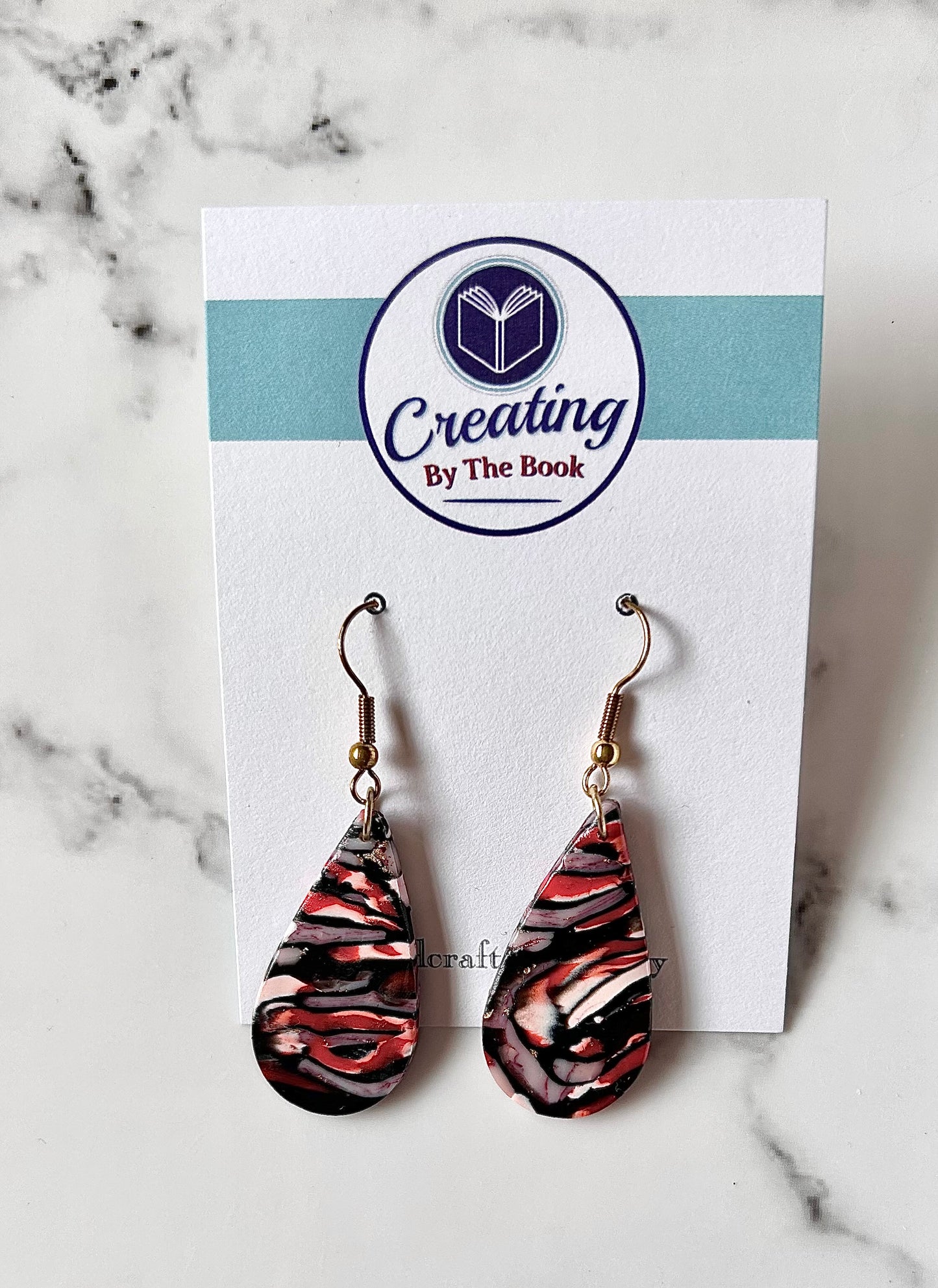 Rose Teardrop Earrings